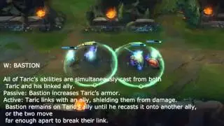Taric Champion Update preview - 2016 THE SHIELD OF VALORAN - League of Legends