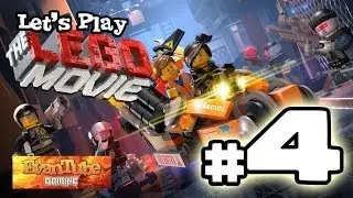 Let's Play The LEGO MOVIE VIDEO GAME! (Level 4) Gameplay with EvanTubeHD
