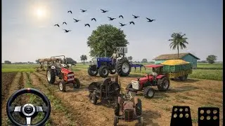 FORD 🚜// EICHER 🚜// MESSI 🚜// OLD TRACTOR 🚜// TRACTOR CULTIVATOR THRESHOR FROM FARMING 🌾 3D