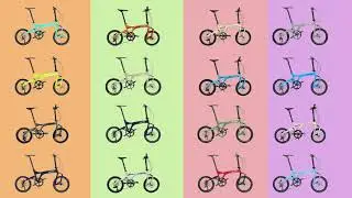 Birdy Bicycles in 17 Frame Colours!!!