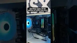 LED LIGHTS in my GUNGNIR 110R MSI Case
