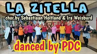 La Zitella line dance, chor.by Sebastiaan Holtland(NL)& Ira Weisburd(USA), danced by PDC(INA)