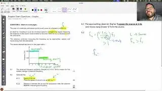 19 – Doppler Effect | Exam Graph (Before vs After) – 2013 Sup