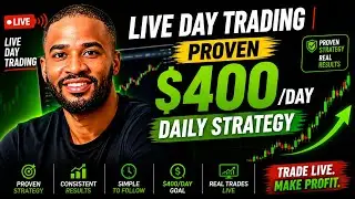 Live Day Trading Ep.10 | $400/Day: 1-Min Scalping Setup