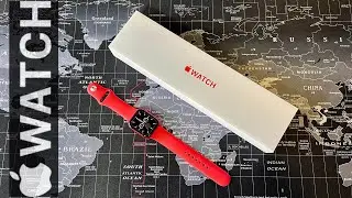Apple Watch 2021 - Unboxing and Hands-on ( Product Red )