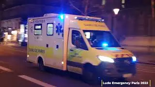 VLM Ford Ranger Samu 94 ( Samu 33 75 ASSU) en urgence ambulances responding in Paris and Bordeaux
