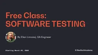 Free Class & Info Session: Software Testing