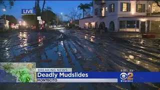Surveying Mudslide Damage In Montecito