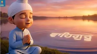 Waheguru Simran for Kids | Little Khalsa Rhymes | Sikh Kids Meditation | Waheguru Chanting 