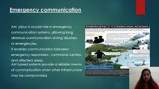 Applications of AM in long distance radio communication systems.