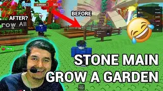FIRST TIME MAIN GAME GROW A GARDEN 🤣 ADA TORNADO 😖 #roblox #robloxmalaysia #robloxcreator