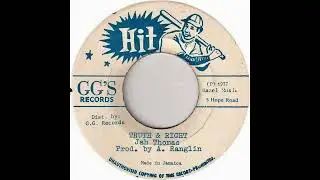 Jah Thomas - Truth & Right