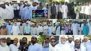 بھینسہ میں بعدنماز جمعہ مسلمانوں نے بہار کے وزیراعلیٰ نتیش کمار کی نازیباحرکت کے خلاف شدیداحتجاج کیا