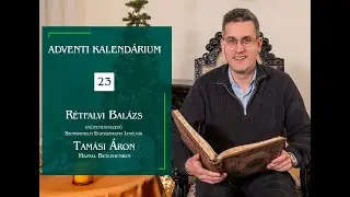 Adventi kalendarium - 23. nap
