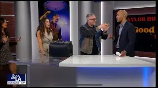 Taylor Hughes live on Good Day LA