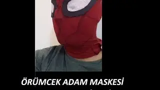 Örümcek Adam Maskesi Nasıl Yapılır Kolay