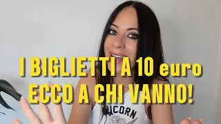Dove sono i biglietti a 10 euro dei finti sold out dei concerti?! | ELENA TANZ