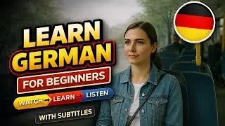 German A1 Listening: Simple City Travel Story