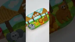 Zoo Cookie🦁🐻🐒🐘 #asmr #oddlysatisfying #cookiedecorating #satisfyingvideo