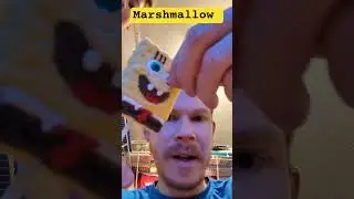 Review - BENDON @SpongeBobOfficial MALLOW POP #marshmallow #lollipop #mallow #pop #nickolodeon