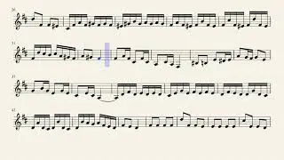 Badinerie Clarinet by JS Bach