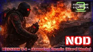 C&C 3 Tiberium Wars NOD Campaign #4 &ndash; Hampton Roads (Hard Mode)