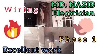दीवार कटिंग का सही तरीका || wiring kaise kare || #wiring #wallcutting #electrician #karnaelectrical 
