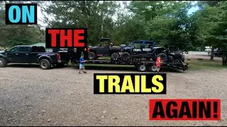 Vlog 12 - One of Trail Kings favorite trail systems is near Mena, AR.... Wolf Pen Gap HERE WE COME!