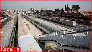 Syrian train station, once pride of Damascus, now symbol of revival after war