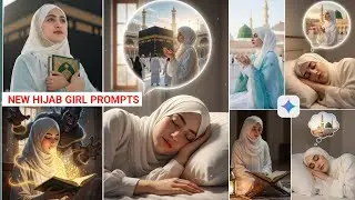 I Tried The New Google Gemini Ai Hijab Girl Photo Editing | New Hijab Girl Prompts Use 1 Click |
