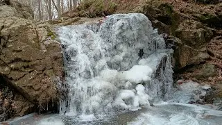 Patapsco Valley SP: FROZEN Cascade Falls! 🧊