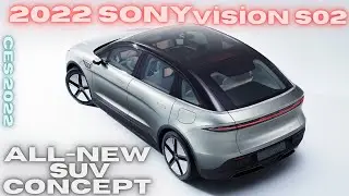 2022 SONY VİSİON S02 CONCEPT SUV CES 2022