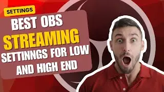 BEST OBS STREAMING SETTINGS FOR LOW END PC | ERROR SOLVED | 2025