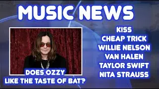 Weekly Music News 12/31/22. Does Ozzy Like the Taste of Bat? Cheap Trick new release and more!