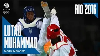 Lutalo Muhammad's Taekwondo Silver | Rio 2016 Medal Moments
