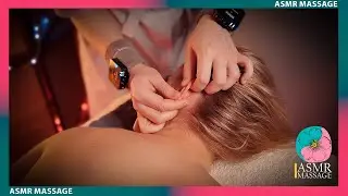 Расслабляющий массаж кожи головы ASMR от Джулии