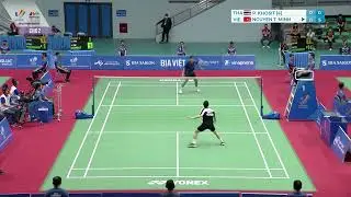 THAILAND vs VIETNAM | Badminton - Men's Singles Quarter-finals | SEA Games 2021