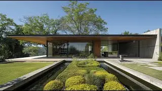 Single Story Modern Concrete Homes with Clean Architectural Lines