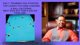 8 BALL BEST RUN OUT 6  BALLS SOLIDS PATTERNS p 289