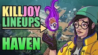 The ULTIMATE Haven Killjoy NanoSwarm Lineup Guide | Valorant Patch 2.06