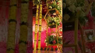 Honeycomb Design|Rose Wall Decor|Reception Stage Decor |MRC | #shorts