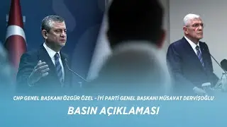 CHP GENEL BAŞKANI ÖZGÜR ÖZEL – MÜSAVAT DERVİŞOĞLU BASIN AÇIKLAMASI 29/01/2026