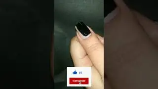 Easy Nail Art At Home With Toothpick  with Black And Yellow