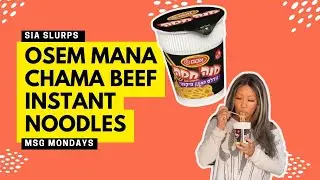 Trying KOSHER ISRAELI INSTANT NOODLES for the first time! Osem Mana Chama Beef Instant Noodle Review