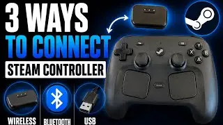 How to Connect a Steam Controller (3 Easy Methods)