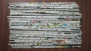3 Easy Waste Material Craft Ideas with newspaper | DIY Best out of waste