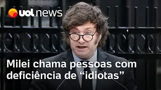 Milei ofende pessoas que recebem pensão por invalidez e diz que são 