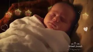 Womb Sounds & Heartbeat 💤 Baby Sleep White Noise to Help Your Child Fall Asleep Fast