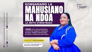 KONGAMANO LA MAHUSIANO NA NDOA LA MOTO UTEKETEZAO