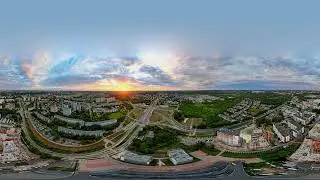 Poznań z drona 360 fotka360.pl